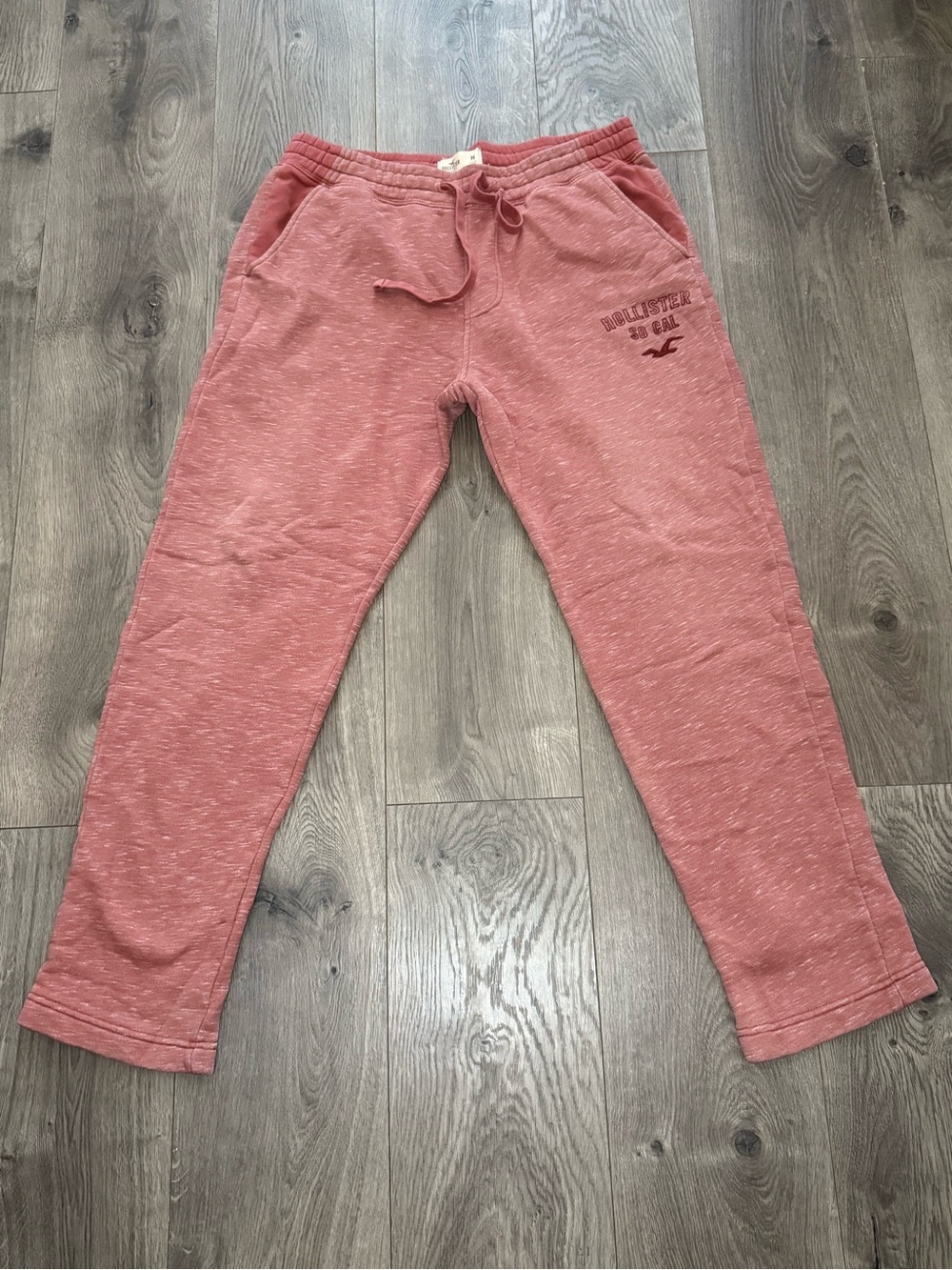 Y2K Hollister Red Drawstring Sweatpants